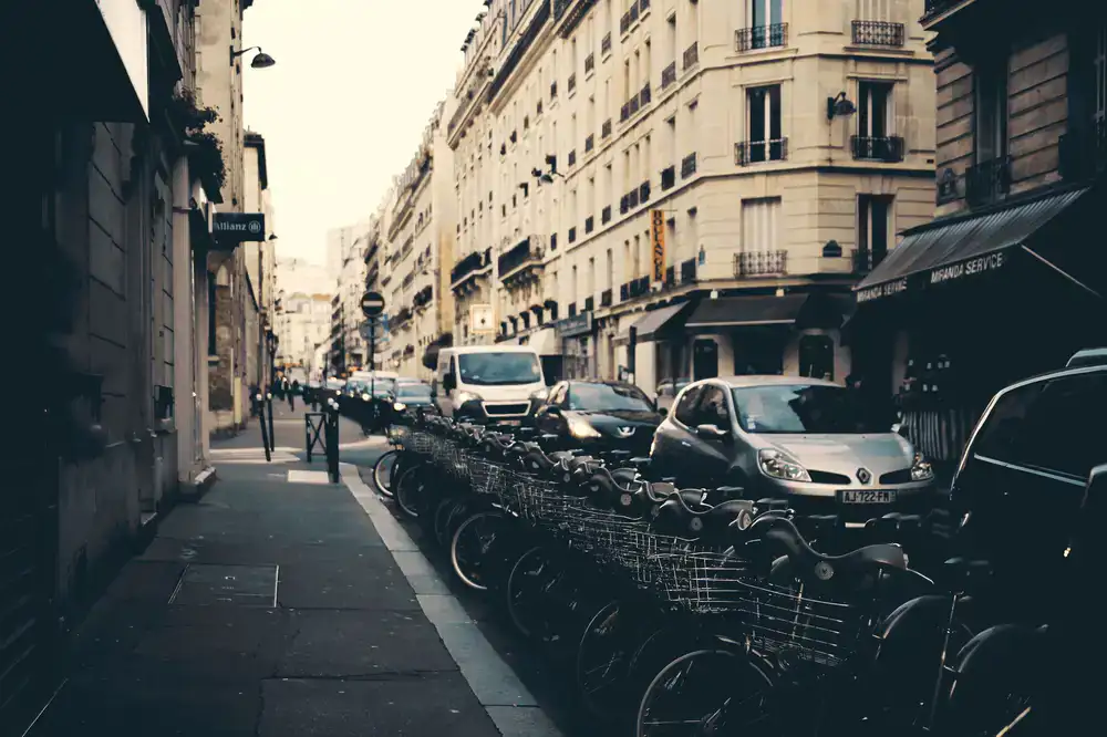 High quality bicycles ready for hire